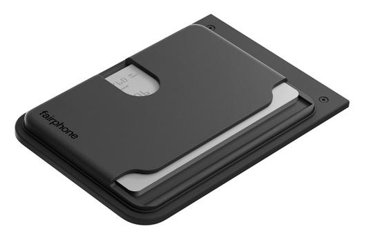 Fairphone 6 Duurzame Kaarthouder voor Drie Pasjes Zwart afbeelding 1