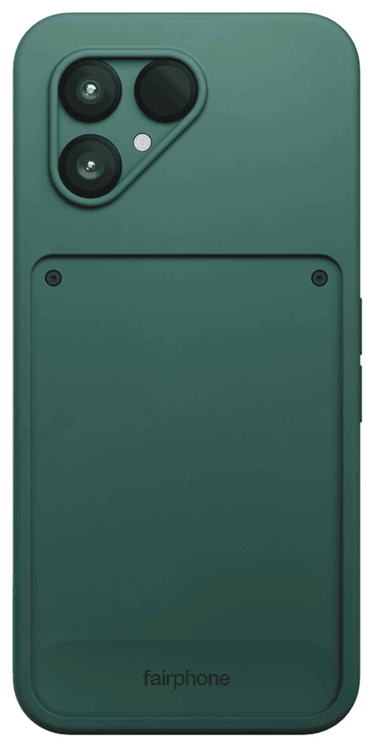 Origineel FairPhone 6 Hoesje Protective Case Back Cover Groen afbeelding 2