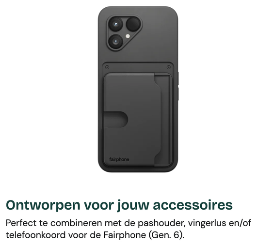 Origineel FairPhone 6 Hoesje Protective Case Back Cover Groen afbeelding 4
