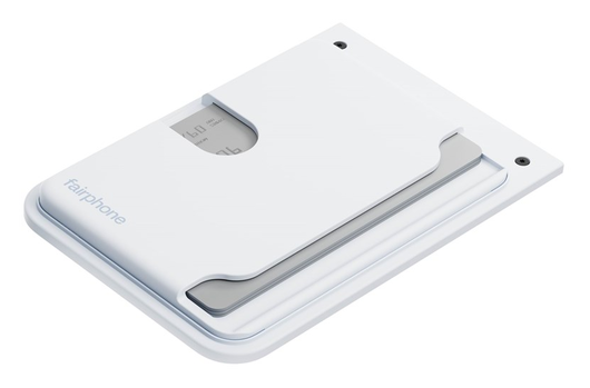 Fairphone 6 Duurzame Kaarthouder voor Drie Pasjes Wit afbeelding 1