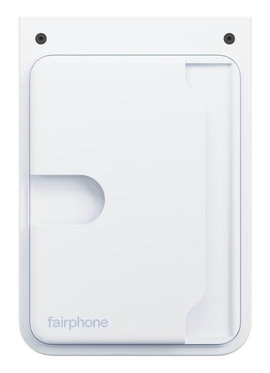 Fairphone 6 Duurzame Kaarthouder voor Drie Pasjes Wit afbeelding 3