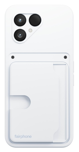 Fairphone 6 Duurzame Kaarthouder voor Drie Pasjes Wit afbeelding 5