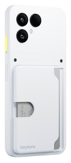 Fairphone 6 Duurzame Kaarthouder voor Drie Pasjes Wit afbeelding 7