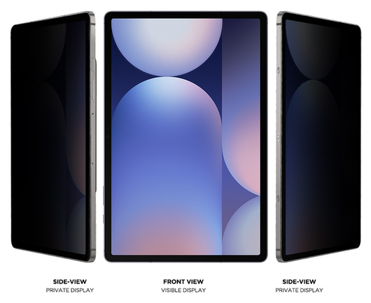 Eiger Samsung Galaxy Tab S10 FE / S9 FE / S9 / S8 Privacy Glass Screen Protector afbeelding 5