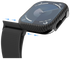 NEKIT Fiber Apple Watch 9/8/7 41MM Hoesje Kevlar Bumper Cover Dun Zwart afbeelding 16