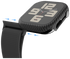 NEKIT Fiber Apple Watch 44MM Hoesje Kevlar Bumper Cover Dun Zwart afbeelding 16