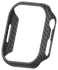 NEKIT Fiber Apple Watch 9/8/7 45MM Hoesje Kevlar Bumper Cover Dun Zwart afbeelding 16