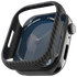 NEKIT Fiber Apple Watch 9/8/7 45MM Hoesje Kevlar Bumper Cover Dun Zwart afbeelding 8