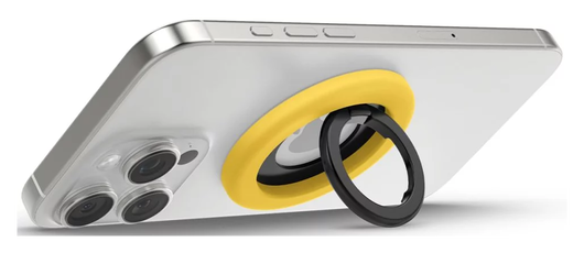 Spigen Nano Pop Magnetische MagSafe Ring Houder Standaard Geel afbeelding 12
