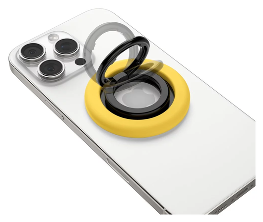 Spigen Nano Pop Magnetische MagSafe Ring Houder Standaard Geel afbeelding 15
