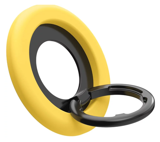 Spigen Nano Pop Magnetische MagSafe Ring Houder Standaard Geel afbeelding 2