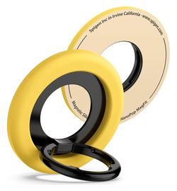 Spigen Nano Pop Magnetische MagSafe Ring Houder Standaard Geel