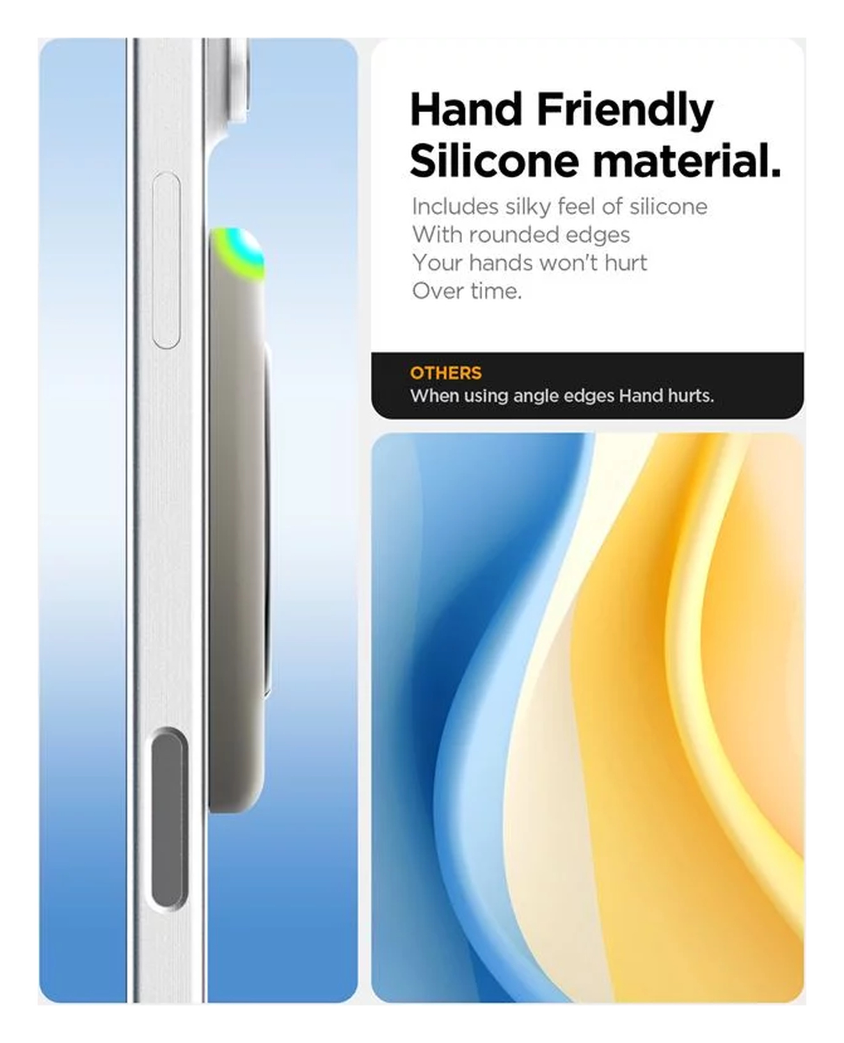 Spigen Nano Pop MagSafe Ring Houder Grijs afbeelding 2