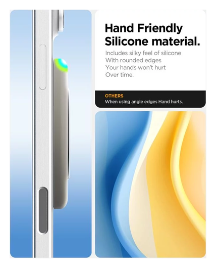 Spigen Nano Pop MagSafe Ring Houder Grijs afbeelding 2
