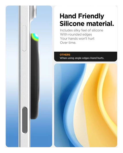 Spigen Nano Pop MagSafe Ring Houder Zwart afbeelding 2