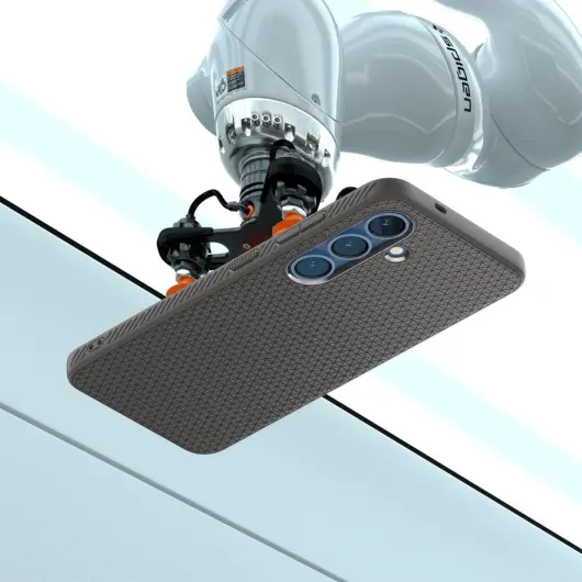 Spigen Liquid Air Samsung Galaxy S25 Hoesje Back Cover Grijs afbeelding 10