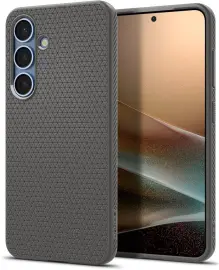 Spigen Liquid Air Samsung Galaxy S25 Hoesje Back Cover Grijs