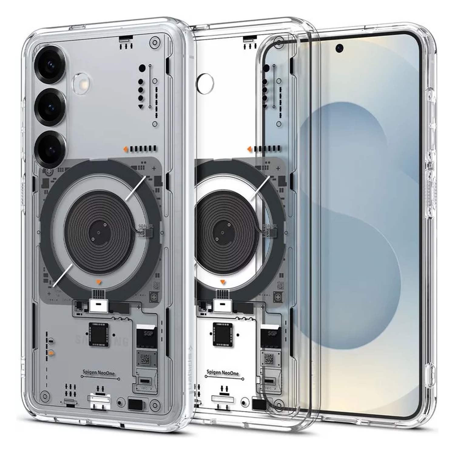 Spigen Ultra Hybrid MagFit Samsung Galaxy S25 Hoesje MagSafe Neo One afbeelding 1