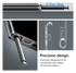Spigen Ultra Hybrid Metal Ring MagFit Samsung S24 Ultra Hoesje MagSafe Wit afbeelding 6