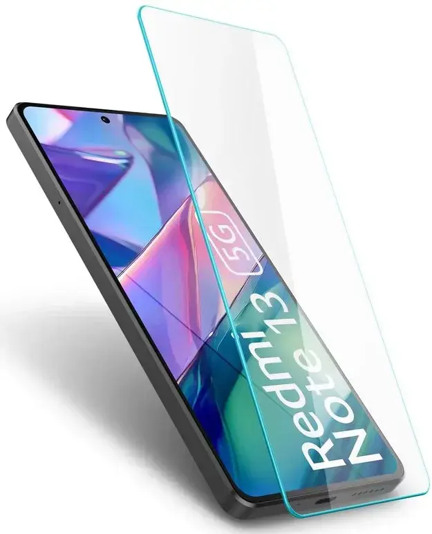Spigen GLAS.tR Slim Xiaomi Redmi Note 13 5G Screen Protector [2-Pack] afbeelding 12