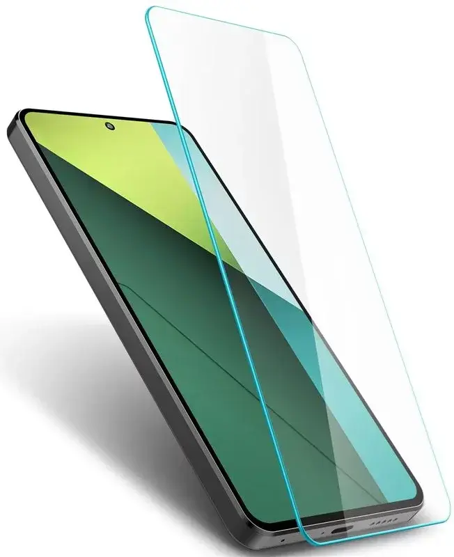 Spigen GLAS.tR Slim Xiaomi Redmi Note 13 Pro 5G / Poco X6 Screenprotector 2-Pack afbeelding 2