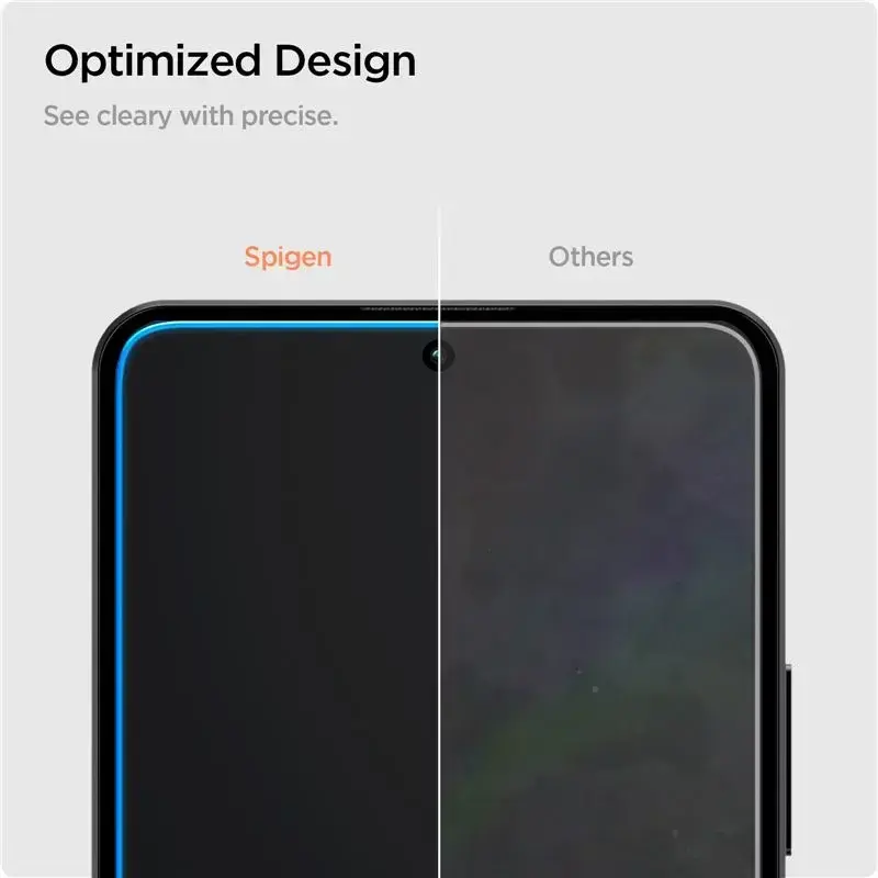 Spigen GLAS.tR Slim Xiaomi Redmi Note 13 Pro 5G / Poco X6 Screenprotector 2-Pack afbeelding 8