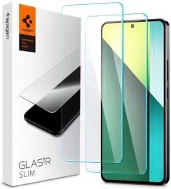 Spigen GLAS.tR Slim Xiaomi Redmi Note 13 Pro 5G / Poco X6 Screenprotector 2-Pack
