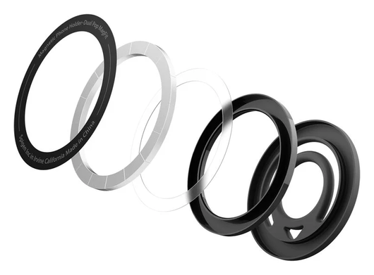Spigen Dual Pop Magnetische MagSafe Telefoon Ring Houder Standaard Zwart afbeelding 8