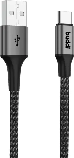 Set van 8 stuks 30cm Buddi Flex USB-A naar USB-C kabel afbeelding 10