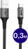 Set van 8 stuks 30cm Buddi Flex USB-A naar USB-C kabel afbeelding 1