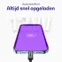 Set van 8 stuks 30cm Buddi Flex USB-A naar USB-C kabel afbeelding 4