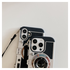 iPhone 14 Pro Hoesje Vintage Retro Camera Back Cover met Koord Zwart afbeelding 9