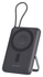 4smarts 10.000 mAh MagSafe/Qi2 Powerbank met Ingebouwde USB-C Kabel 22.5W Zwart afbeelding 1