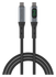 4smarts USB4 240W USB-C 8K@60Hz Video Monitor Kabel 40Gbps 1.5M Zwart afbeelding 1