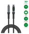 4smarts USB4 240W USB-C 8K@60Hz Video Monitor Kabel 40Gbps 1.5M Zwart afbeelding 2