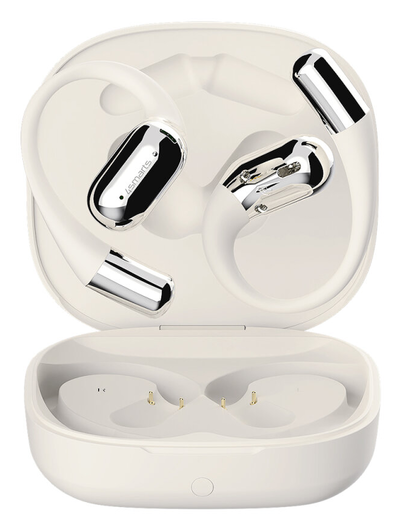 4smarts SkyBuds AI Screen Open-Ear Wireless Headset Bluetooth Oordopjes Beige afbeelding 14