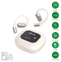 4smarts SkyBuds AI Screen Open-Ear Wireless Headset Bluetooth Oordopjes Beige afbeelding 2