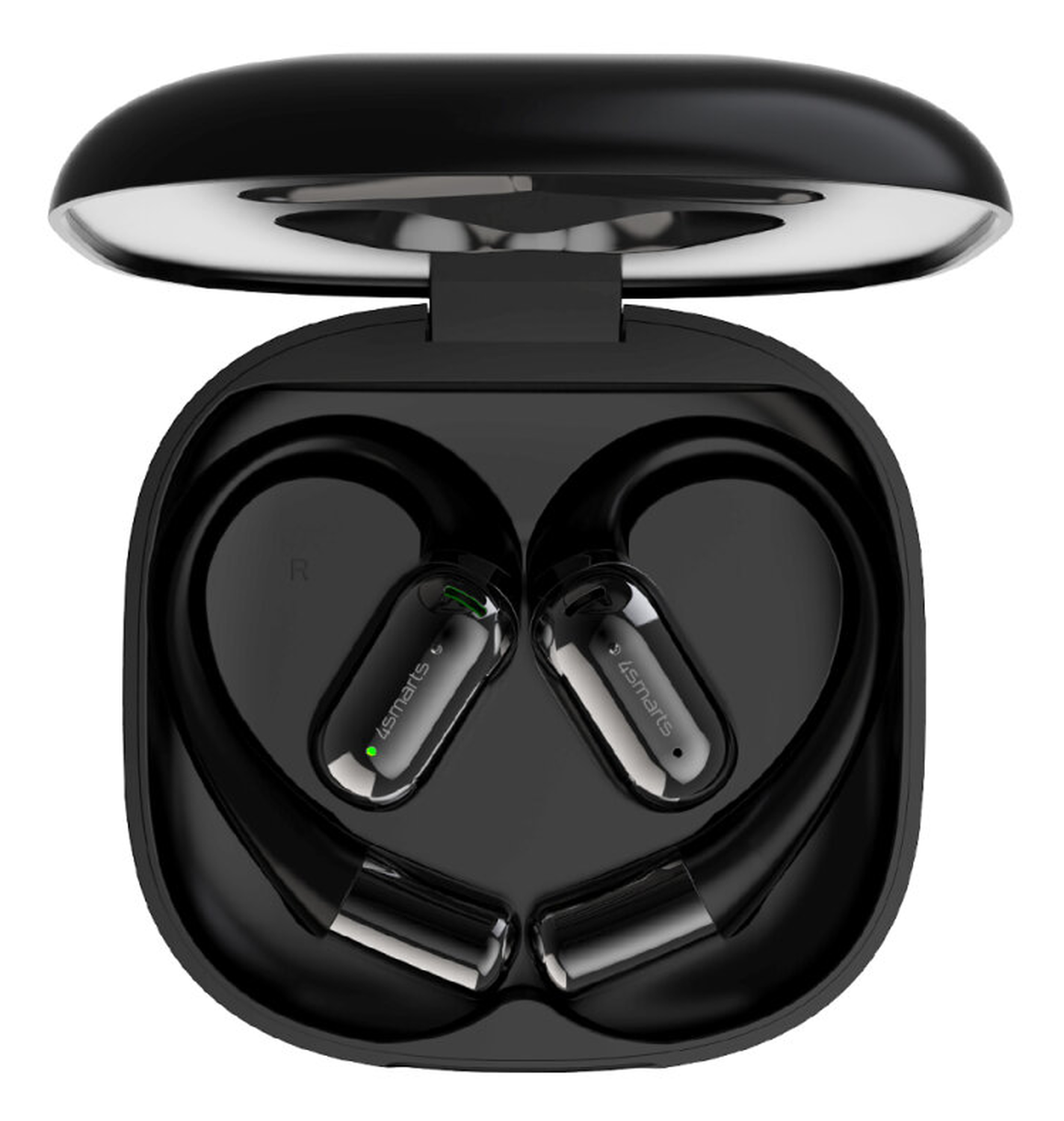 4smarts SkyBuds AI Screen Open-Ear Wireless Headset Bluetooth Oordopjes Zwart afbeelding 12