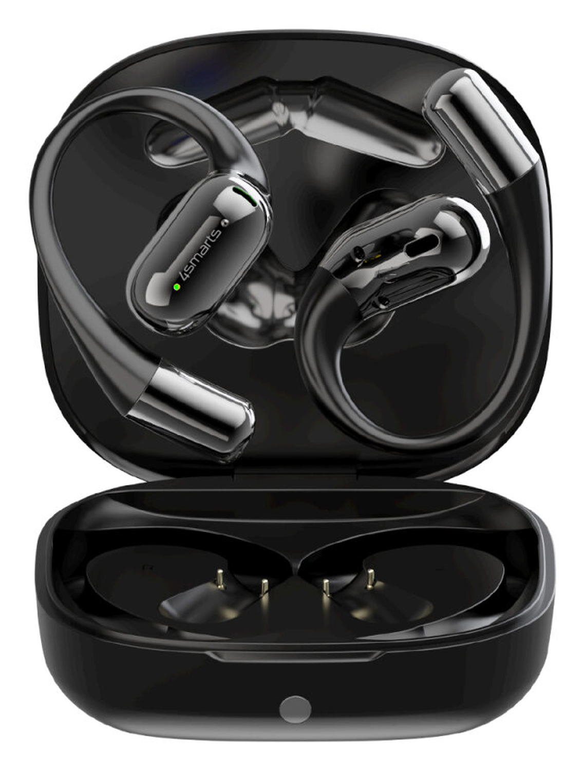 4smarts SkyBuds AI Screen Open-Ear Wireless Headset Bluetooth Oordopjes Zwart afbeelding 13