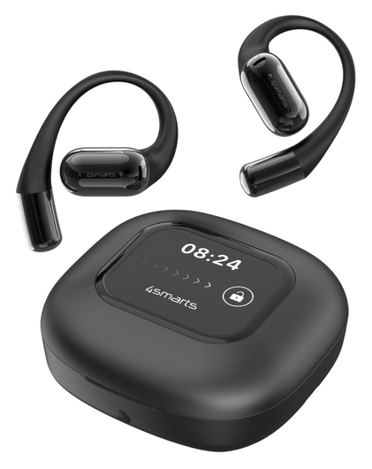 4smarts SkyBuds AI Screen Open-Ear Wireless Headset Bluetooth Oordopjes Zwart afbeelding 14