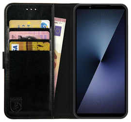 Rosso Element Sony Xperia 1 VII Hoesje Book Case Wallet Zwart afbeelding
