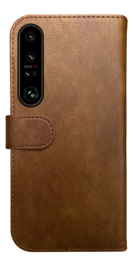 Rosso Element Sony Xperia 1 VII Hoesje Book Case Wallet Bruin afbeelding 2