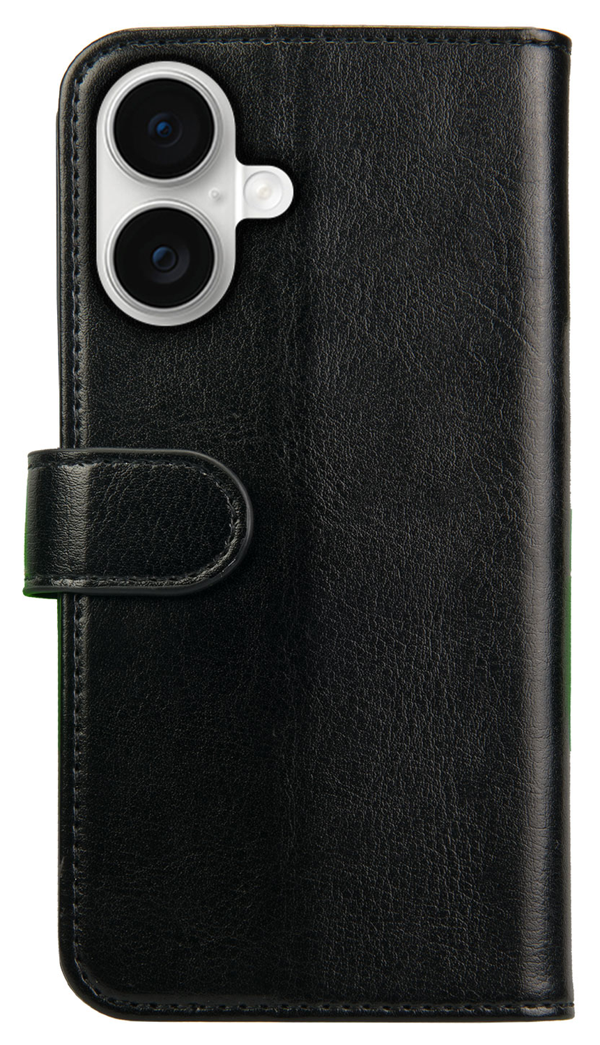 Rosso Element Apple iPhone 17 Hoesje Book Case Wallet Zwart afbeelding 2