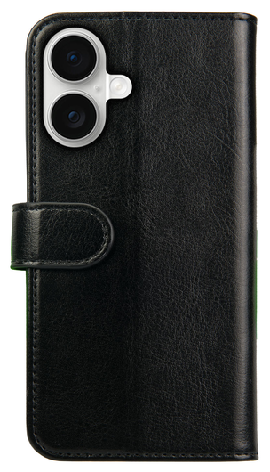 Rosso Element Apple iPhone 17 Hoesje Book Case Wallet Zwart afbeelding 2
