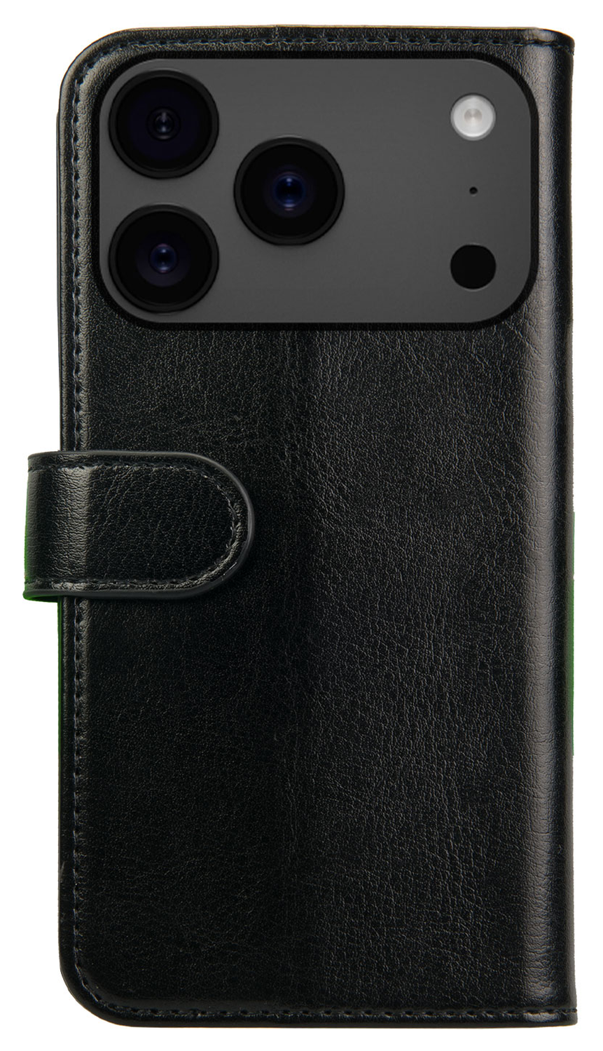 Rosso Element Apple iPhone 17 Pro Hoesje Book Case Wallet Zwart afbeelding 2