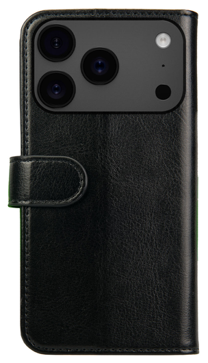 Rosso Element Apple iPhone 17 Pro Hoesje Book Case Wallet Zwart afbeelding 2