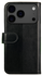 Rosso Element Apple iPhone 17 Pro Hoesje Book Case Wallet Zwart afbeelding 2
