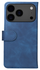 Rosso Element Apple iPhone 17 Pro Hoesje Book Case Wallet Blauw afbeelding 2
