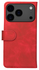 Rosso Element Apple iPhone 17 Pro Hoesje Book Case Wallet Rood afbeelding 2
