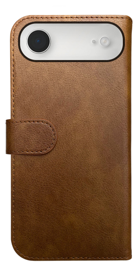 Rosso Element Apple iPhone Air Hoesje Book Case Wallet Bruin afbeelding 2